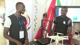 Visite des stands du Salon International des TIC et de la bureautique de Ouagadougou SITICO [upl. by Mcknight362]