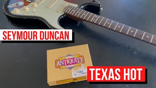 Seymour Duncan  Antiquity Texas Hot [upl. by Deden]