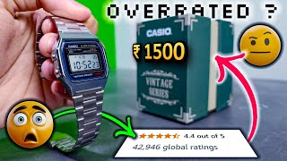 BEST WATCH IN WORLD  under ₹1500⚡CASIO Vintage A158 Unboxing amp Review [upl. by Ardine58]