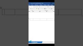 Amazing word tips amp Tricks  Insert Tables Fast with Keyboard Shortcuts Shorts tipsandtricks [upl. by Templia]