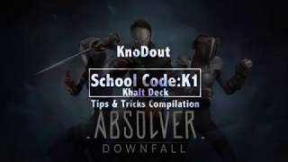 Absolver  Advanced PvP Strategy Guide Using K1 School Deck [upl. by Cramer]