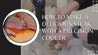 How To Cook A Steak Using An Anova Sous Vide [upl. by Biamonte110]