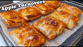 Air Fryer Apple Turnovers with Puff Pastry  Apple Turnover Recipe with Puff Pastry [upl. by Alacim158]