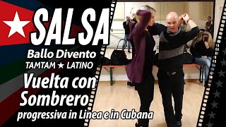 Salsa Sombrero in linea ed in Cubana Ballo Divento [upl. by Aneerb]