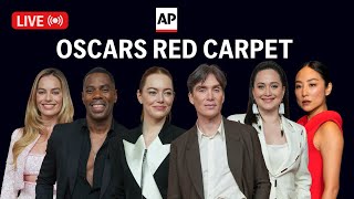 Oscars 2024 Watch as stars arrive on the red carpet [upl. by Nazarius13]