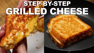 How To Make Easy Grilled Cheese Sandwich  in a pan [upl. by Absa]