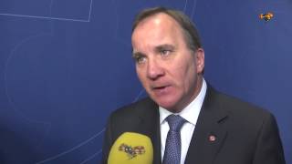 Stefan Löfven om sin nya regering [upl. by Htabazile899]