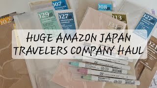 Amazon Japan Travelers Company HAUL and repairing a Travelers Notebook the complicated way [upl. by Annayr]