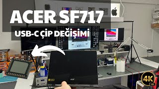 ACER SF717 LAPTOP  ÇALIŞMIYOR [upl. by Pfister]