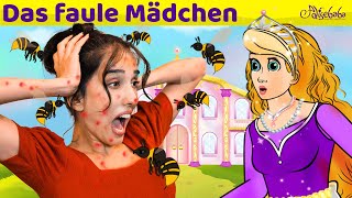 Das faule Mädchen  Mutter Holles Überraschung  Märchen für Kinder [upl. by Oalsecnew751]