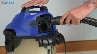 Eureka Forbes  Forbes Wet amp Dry Bold Vacuum Cleaner  Demo Video [upl. by Nnoryt]