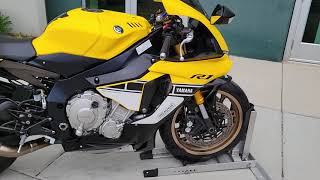 2016 Yamaha YZFR1 60th Anniversary Edition motorcycle sportsbike yamaha yamahar1 bikelife [upl. by Ardnuhsor]