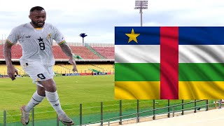 Ghana vs Central African Republic [upl. by Dilks]