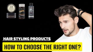 Mens Hair Products EXPOSED Clay Paste Pomade amp More 2024 Guide [upl. by Sarine]