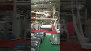 2400mm nonwoven machine distributor supplier [upl. by Alekal]