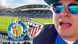 Entre a un partido oficial en España el Getafe vs Athletic Bilbao desde la tribuna como extranjero [upl. by Eelyma]