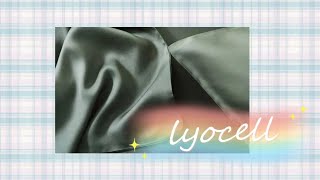 lyocell HIGH grade fabric [upl. by Hnahk594]