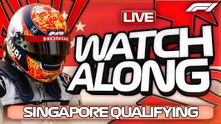 Live Timing F1 2024 Singapore GP QUALIFYING WATCHALONG  101 PASSION [upl. by Anilah]