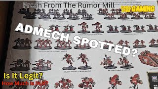 Legions Imperialis Rumors Possible Mechanicum Battlegroup Leaked [upl. by Gayler]