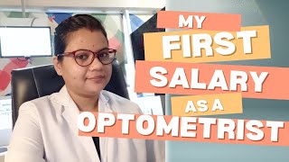 My First Salary as a Optometrist In India✨🤑 [upl. by Moreen]