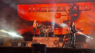 HAMMERFALL  Hearts On FireLive WayTooFar Rock FestivalBistrita NasaudRomania 2023 [upl. by Linc]