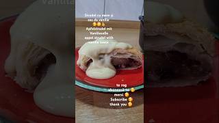 strudel cu mere  Apfelstrudel  apple strudel youtubeshorts subscribe 🥰reteteleluiuti2130like [upl. by Bigner78]