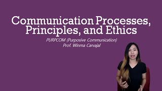 Communication Processes Principles and Ethics [upl. by Arretnahs]