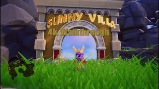 Spyro Reignited Trilogy Sunny Villa 100 All Gems amp Eggs [upl. by Charlene]