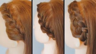 編み込みが苦手な方へ  表編み・片編み・裏編みの作り方☆Hair styles basic [upl. by Terrence]