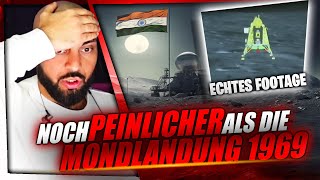 ACHTUNG Die erste indische Mondlandung REAKTION mit Gänsehaut Momente [upl. by Fransen740]