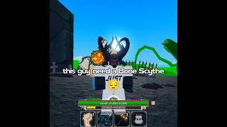 Bone Scythe 😔 roblox kinglegacy [upl. by Atilal853]