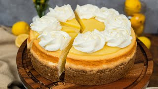 Easy Lemon Cheesecake NYStyle [upl. by Walsh]