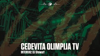 Cedevita Olimpija TV  Intervju DJ Stewart [upl. by Netsrek574]