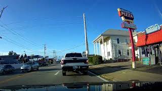 Driving through Pawtucket Rhode Island and Attleboro Massachusetts [upl. by Aiblis105]