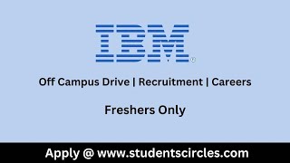 🔥IBM Direct Test Hiring  2021 2022 2023 2024 2025 BATCH  Software Developer  Intern Role [upl. by Ermanno870]