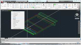 AutoCad 15  Connecting the road profiles in 3D part 2 of 2 [upl. by Glyn778]