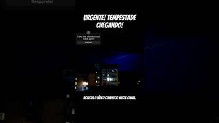 URGENTE FRENTE FRIA E TEMPESTADE NAS PRÓXIMAS HORAS  IMPACTO DO CICLONE EXTRATROPICAL [upl. by Litch]