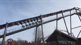 DrageKongen Djurs Sommerland Intamin Testing [upl. by Thirion116]