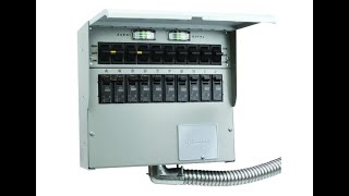 306A ProTran2 30Amp 6Circuit 2 Manual Transfer Switch with Optional Power Inlet  Overview [upl. by Nylhsa762]