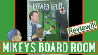 Power Grid Review  Board Game by Rio Grande Games  Two Player Review [upl. by Akcirred]