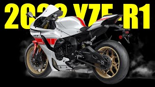 2022 YAMAHA YZFR1 60th ANNIVERSARY EDITION  PRICE SPECS amp REVIEW [upl. by Mckale640]