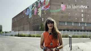 Fresque monumentale sur le bâtiment de la Lainière à Roubaix et Wattrelos par Aurélie Damon [upl. by Azyl]