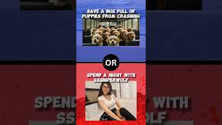 Sssniperwolf amp LAMBO wouldyourather viral game fortnite sssniperwolf vbucks trivia memes [upl. by Tull]