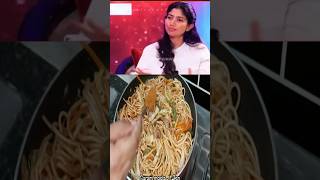 Veg Chow Mein Recipe  Actress Sai Pallavi shorts [upl. by Leonore835]