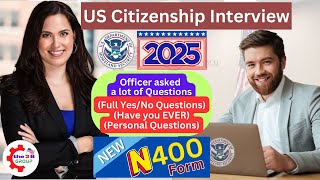 NEW FormN400 US Citizenship Interview 2024 Questions amp Answers Practice  N400 Naturalization [upl. by Froma]