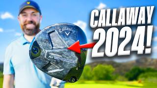 NEW 2024 DRIVER  CALLAWAY PARADYM AI SMOKE REVIEW [upl. by Ylle]