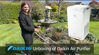 Unboxing of the Daikin Air Purifier [upl. by Riffle]