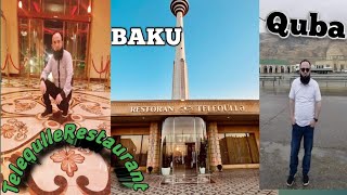 Telequlle Restaurant Baku Azerbaijan  Quba  Nizam street Sara happy hub part2 [upl. by Nimad]