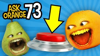 Annoying Orange  Ask Orange 73 Annoy Pear Button [upl. by Colinson]