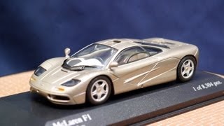 ミニチャンプス マクラーレン F1 MINICHAMPS McLaren F1 [upl. by Trellas]